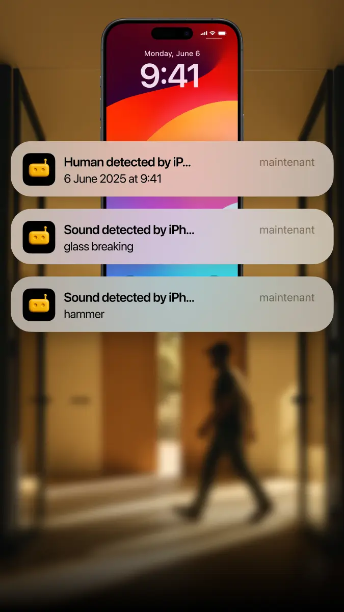 RECAM personal CCTV smart alerts